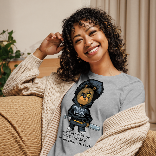 When Life Knocks You Down Women's Relaxed T-Shirt
