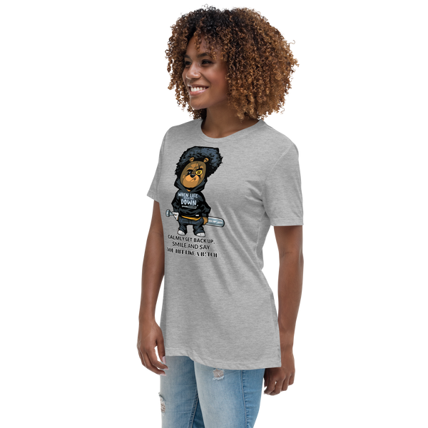 When Life Knocks You Down Women's Relaxed T-Shirt