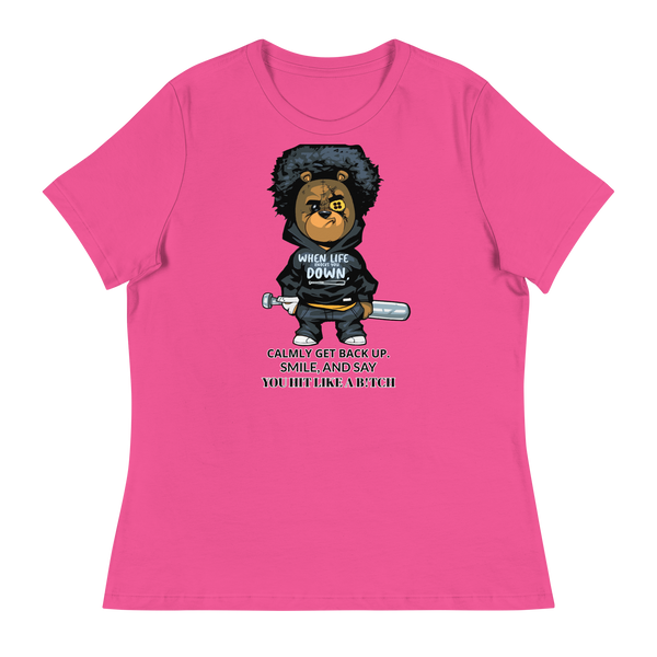 When Life Knocks You Down Women's Relaxed T-Shirt