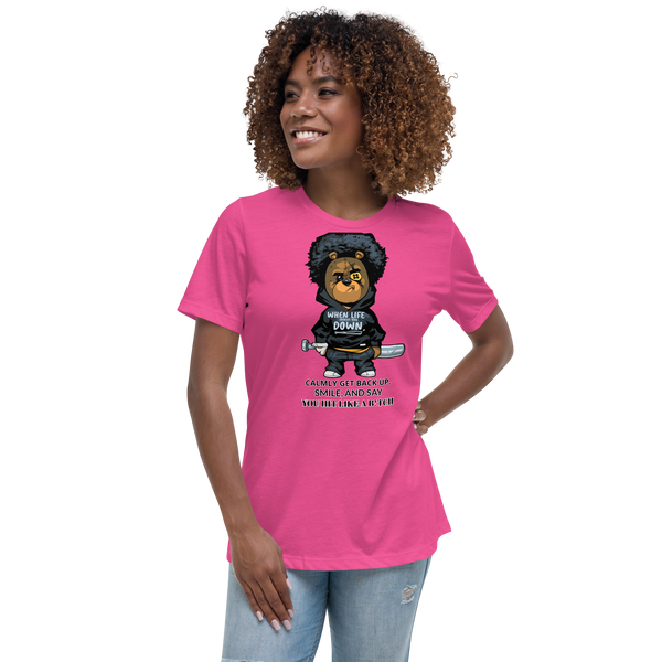 When Life Knocks You Down Women's Relaxed T-Shirt