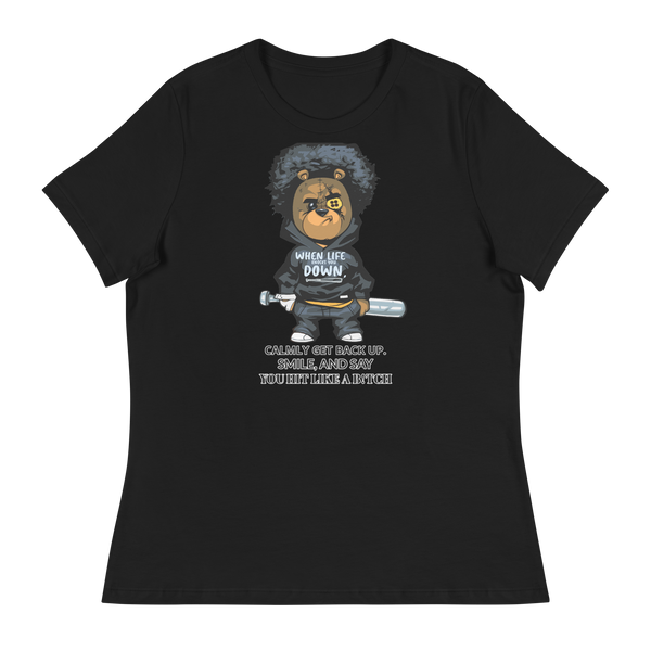 When Life Knocks You Down Women's Relaxed T-Shirt