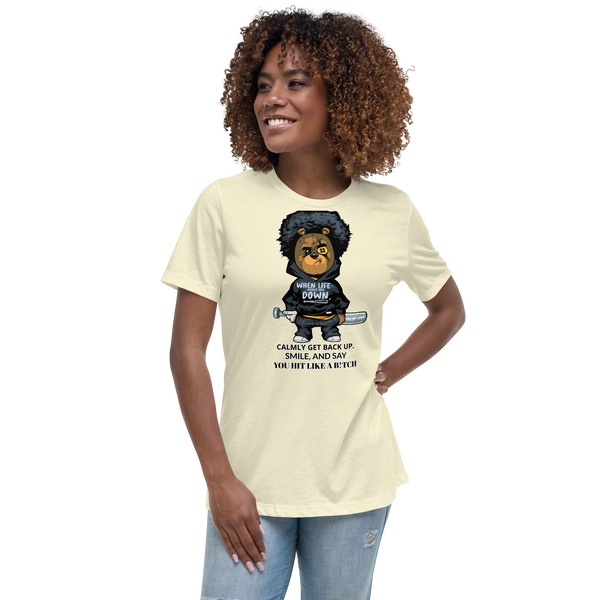 When Life Knocks You Down Women's Relaxed T-Shirt
