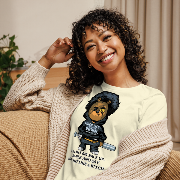 When Life Knocks You Down Women's Relaxed T-Shirt