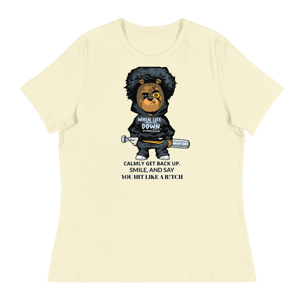 When Life Knocks You Down Women's Relaxed T-Shirt