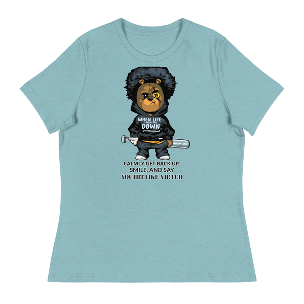 When Life Knocks You Down Women's Relaxed T-Shirt