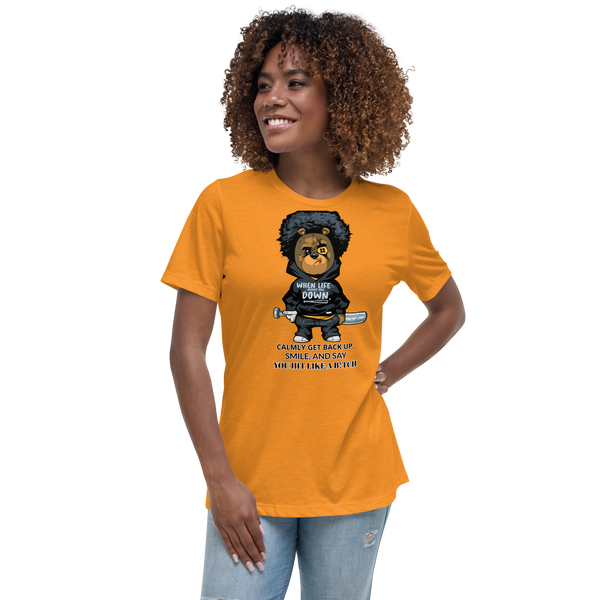 When Life Knocks You Down Women's Relaxed T-Shirt