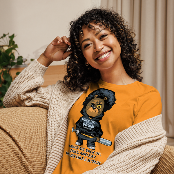 When Life Knocks You Down Women's Relaxed T-Shirt