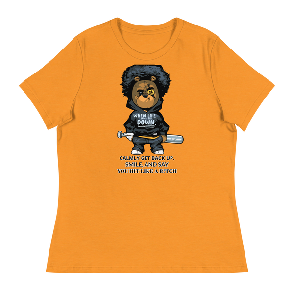When Life Knocks You Down Women's Relaxed T-Shirt