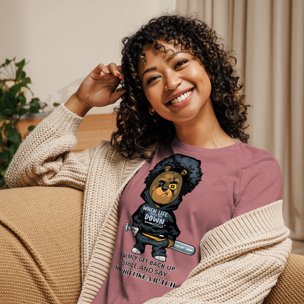 When Life Knocks You Down Women's Relaxed T-Shirt