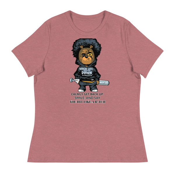 When Life Knocks You Down Women's Relaxed T-Shirt