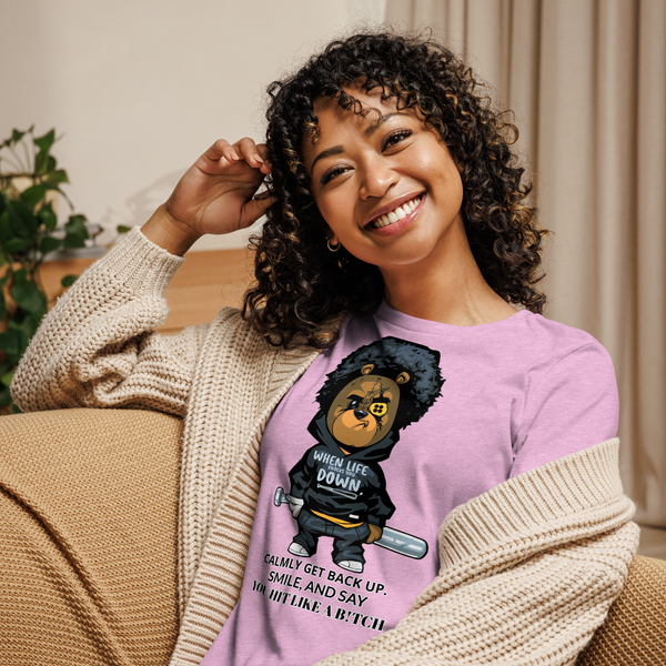 When Life Knocks You Down Women's Relaxed T-Shirt