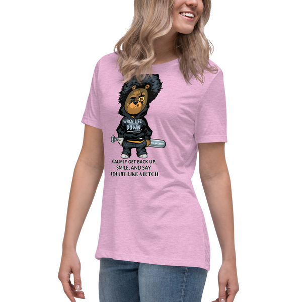 When Life Knocks You Down Women's Relaxed T-Shirt