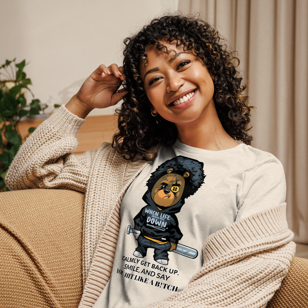 When Life Knocks You Down Women's Relaxed T-Shirt