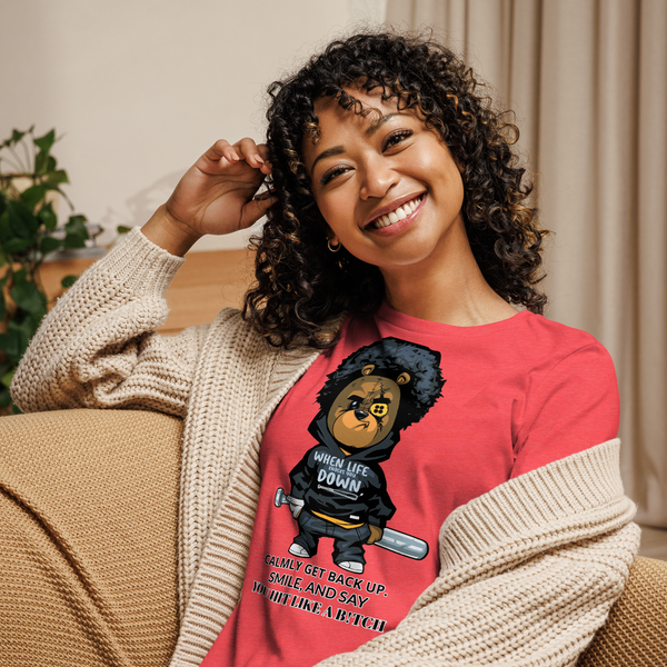 When Life Knocks You Down Women's Relaxed T-Shirt