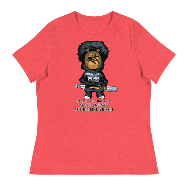 When Life Knocks You Down Women's Relaxed T-Shirt