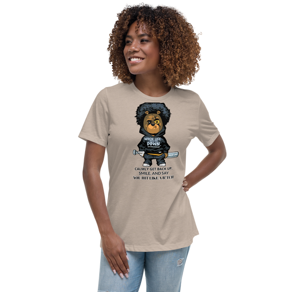 When Life Knocks You Down Women's Relaxed T-Shirt