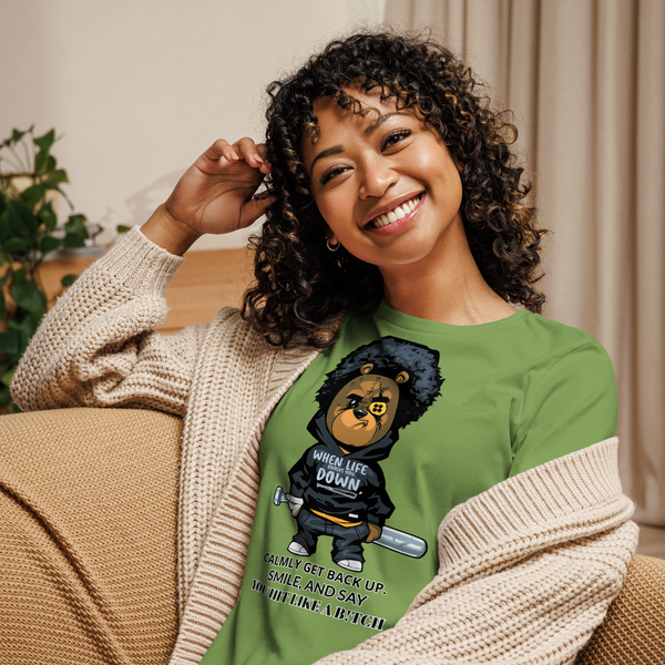 When Life Knocks You Down Women's Relaxed T-Shirt