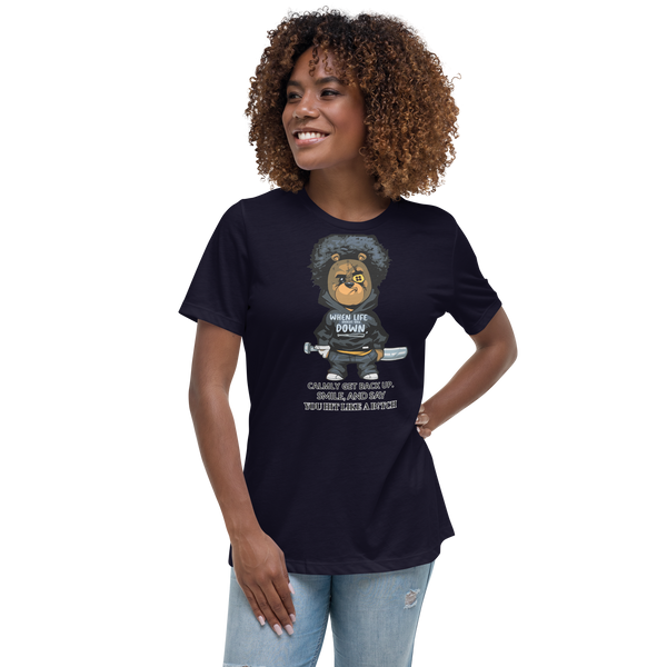 When Life Knocks You Down Women's Relaxed T-Shirt