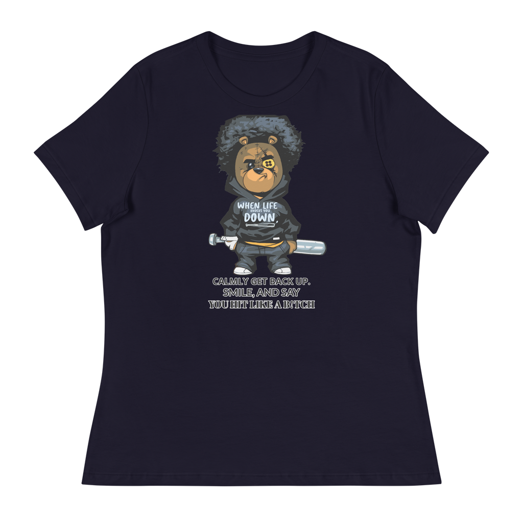 When Life Knocks You Down Women's Relaxed T-Shirt