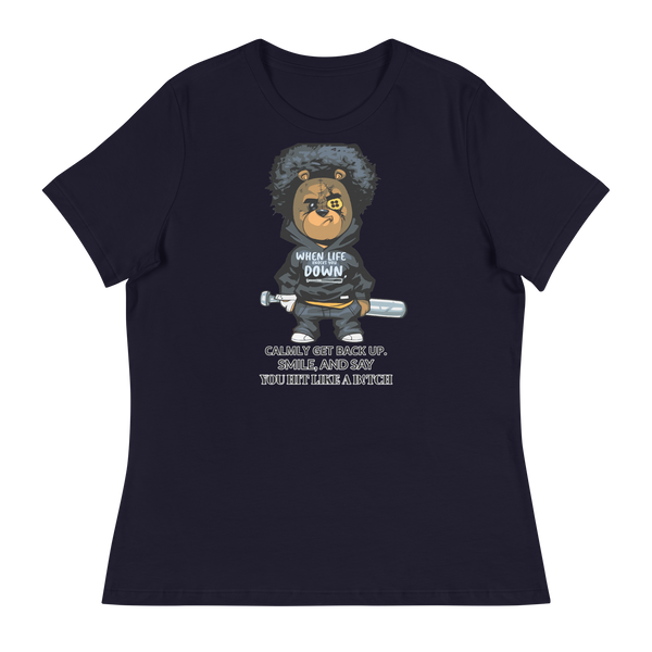 When Life Knocks You Down Women's Relaxed T-Shirt