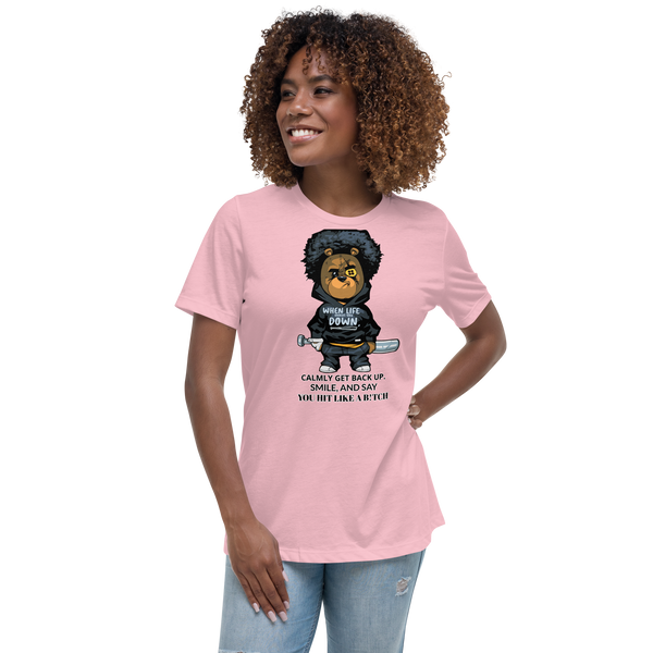 When Life Knocks You Down Women's Relaxed T-Shirt