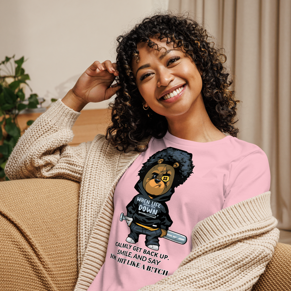 When Life Knocks You Down Women's Relaxed T-Shirt