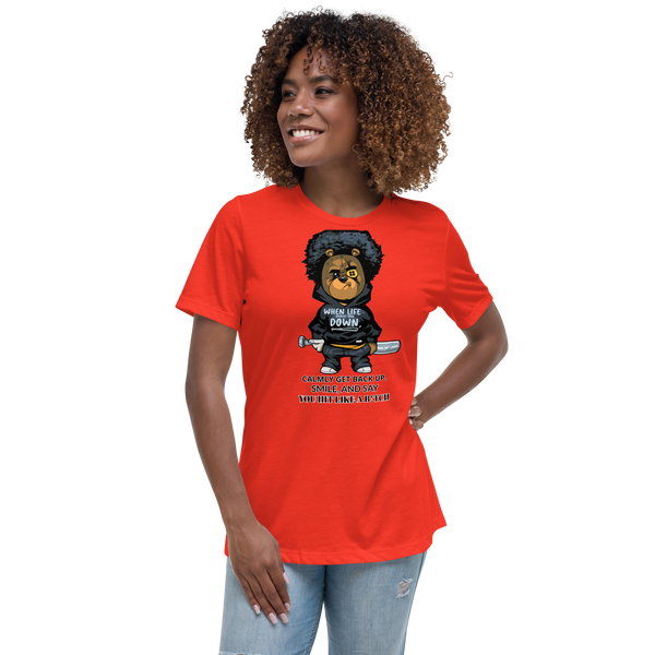 When Life Knocks You Down Women's Relaxed T-Shirt
