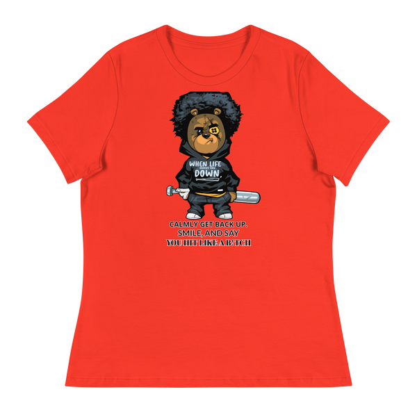 When Life Knocks You Down Women's Relaxed T-Shirt