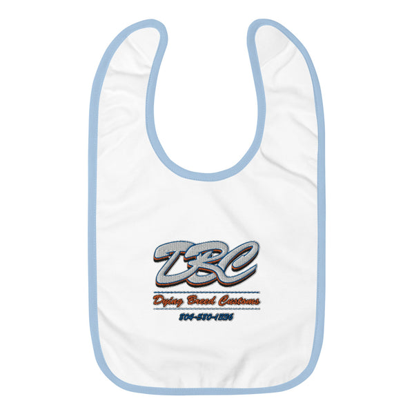 DBC Embroidered Baby Bib