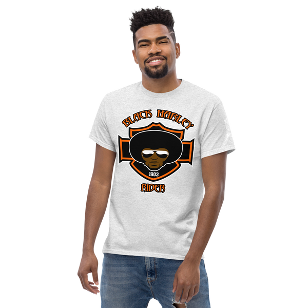 Black Harley Rider Men's Classic Tee