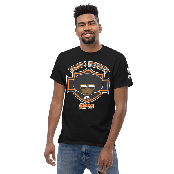 Black Harley Rider Men's Classic Tee