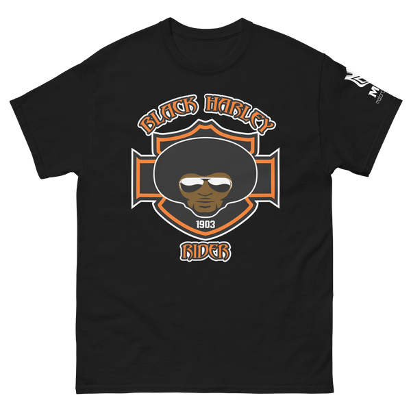 Black Harley Rider Men's Classic Tee