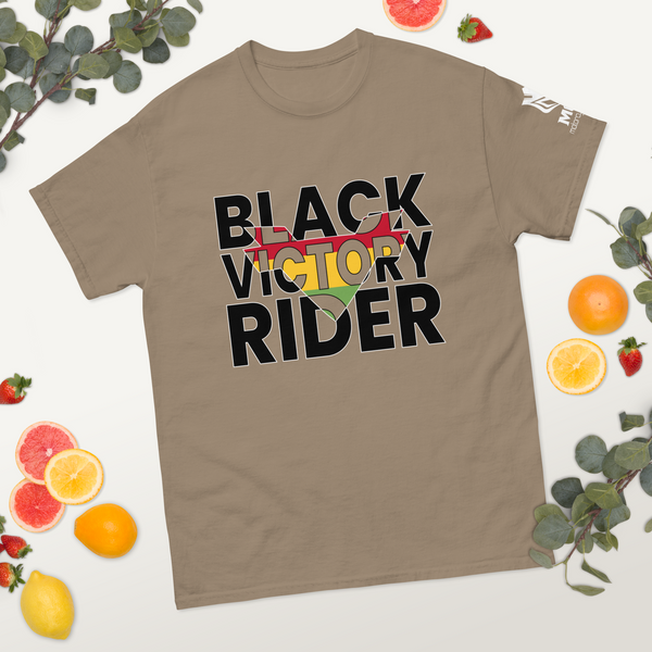 Black Victory Rider classic tee