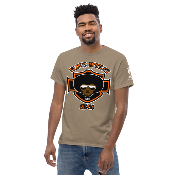 Black Harley Rider Men's Classic Tee