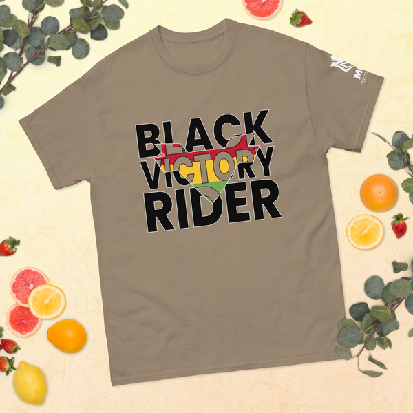 Black Victory Rider classic tee