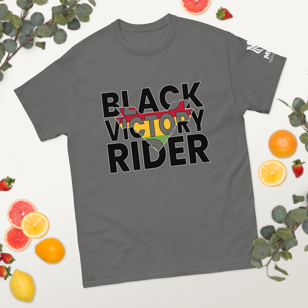 Black Victory Rider classic tee
