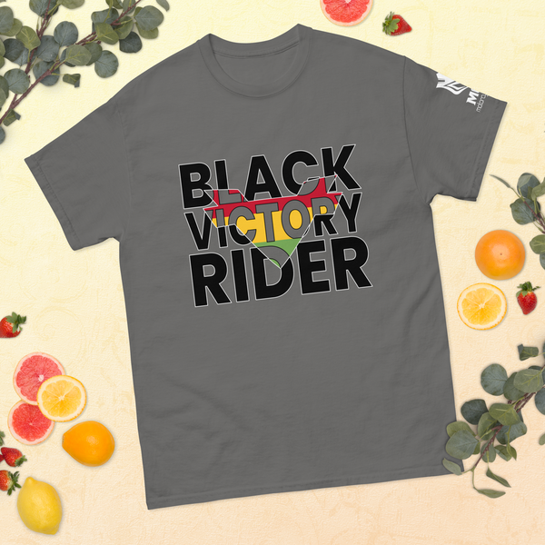 Black Victory Rider classic tee