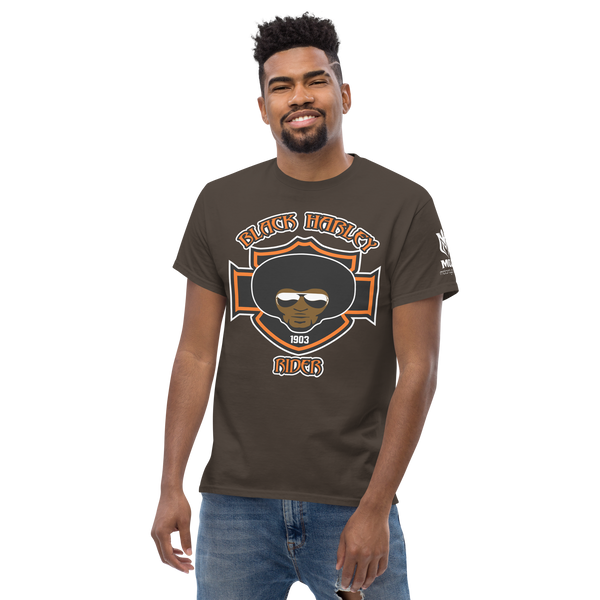 Black Harley Rider Men's Classic Tee