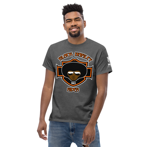 Black Harley Rider Men's Classic Tee