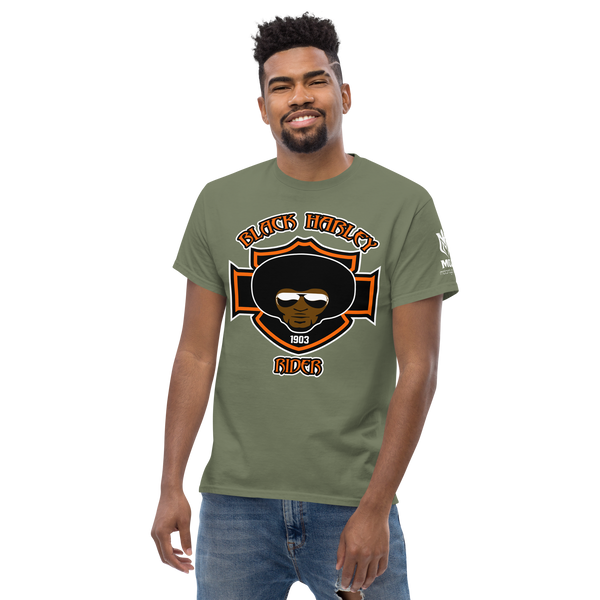 Black Harley Rider Men's Classic Tee