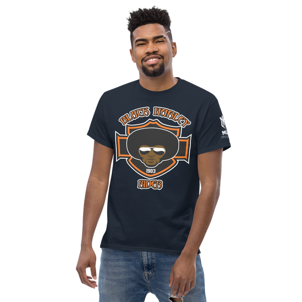 Black Harley Rider Men's Classic Tee