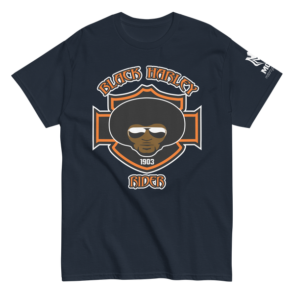 Black Harley Rider Men's Classic Tee