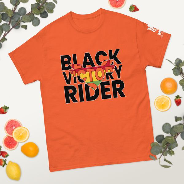 Black Victory Rider classic tee