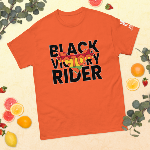 Black Victory Rider classic tee