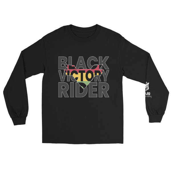 Black Victory Rider Long Sleeve Shirt