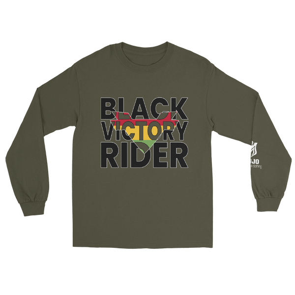 Black Victory Rider Long Sleeve Shirt