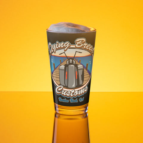 DBC Shaker pint glass