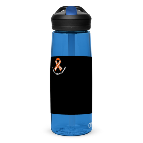Motorcycle Awareness Sports Water Bottle