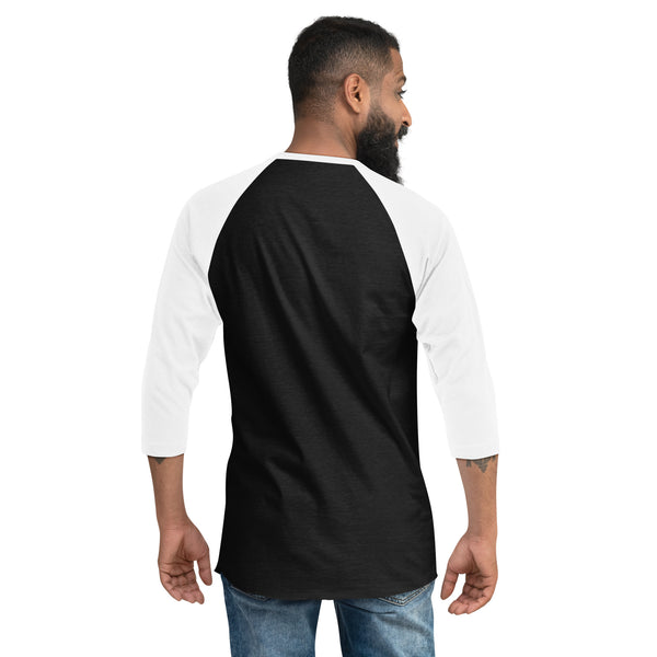 Black Harley Rider Unisex 3/4 sleeve raglan shirt