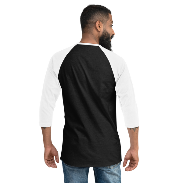 Black Harley Rider Unisex 3/4 sleeve raglan shirt